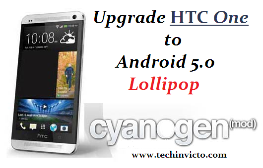 Upgrade HTC One to Android 5.0 Lollipop - featured image