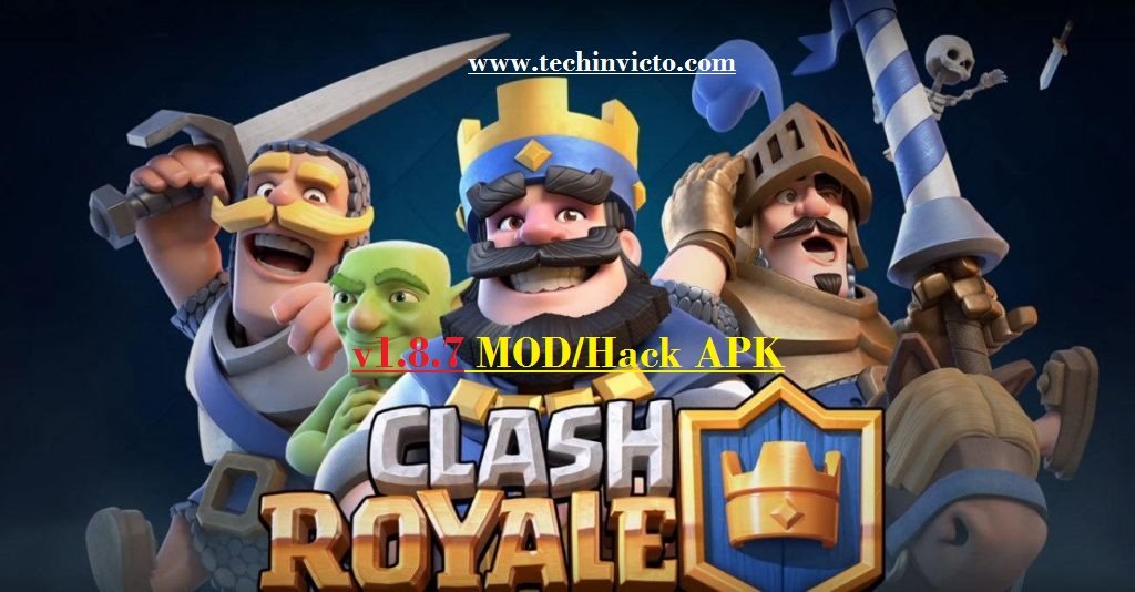 Clash Royale 1.8.7 Unlimited Mod APK 2017 - FEATURED IMAGE