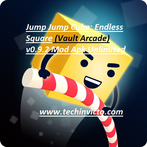 Jump Jump Cube Endless Square (Vault Arcade) v0.9.2 Mod Apk Unlimited - featured image