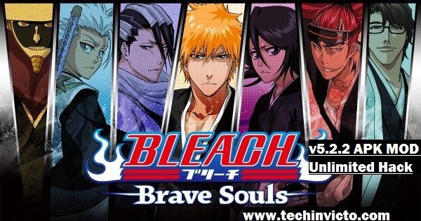 Download Bleach Brave Souls v5.2.2 APK MOD Unlimited Hack - featured image
