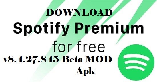 Download Spotify Music Premium v8.4.27.845 Beta MOD Apk - featured image