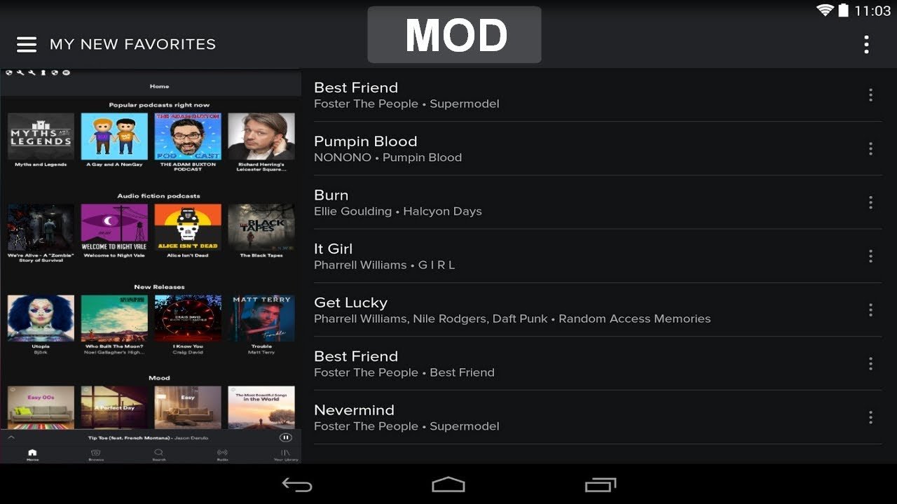 Spotify Listen To New Music Podcasts And Songs V8 5 71 723 Mod