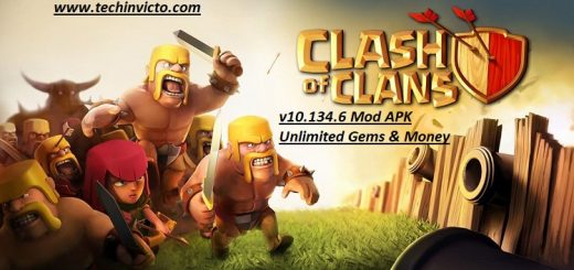 Download Clash of Clans v10.134.6 Mod APK Unlimited Gems & Money - featured image
