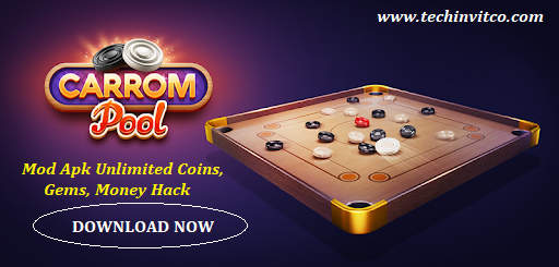 Carrom Pool Mod Apk Unlimited Coins, Gems, Money - featured image