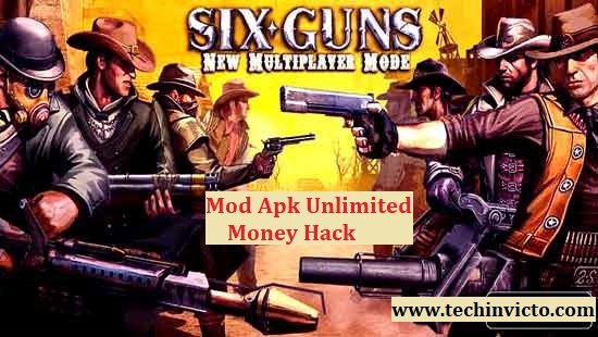Six-Guns Gang Showdown Mod Apk Unlimited Money Hack - Featured Images