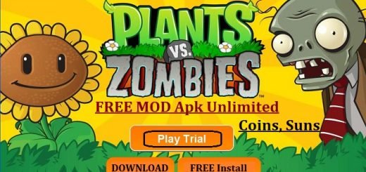 Plants vs. Zombies FREE MOD Apk Unlimited Coins, Suns - Featured Image