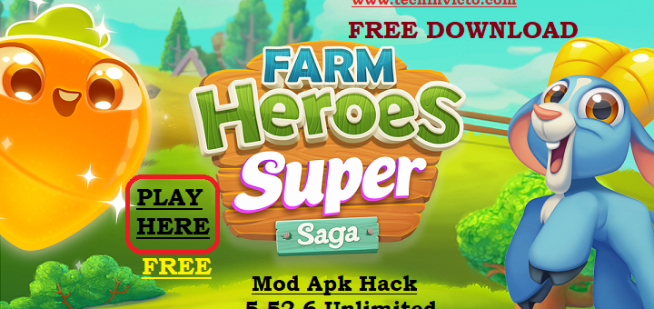 Farm Heroes Saga Mod Apk Hack 5.52.6 Unlimited - featured image