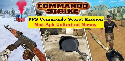 FPS Commando Secret Mission - Free Shooting Games Mod Apk Unlimited Money - featured image
