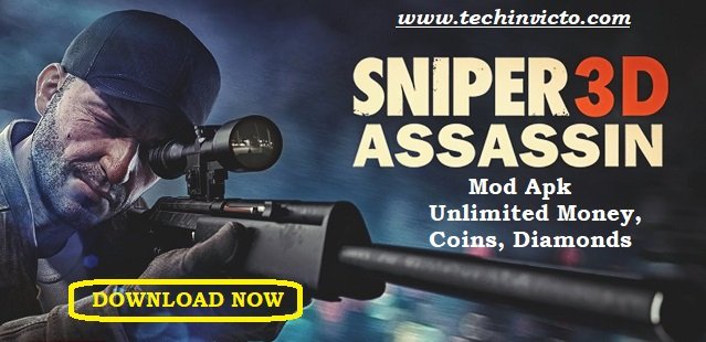 Sniper 3D Mod Apk Unlimited Money 3.27.3 - FEATURED IMAGE