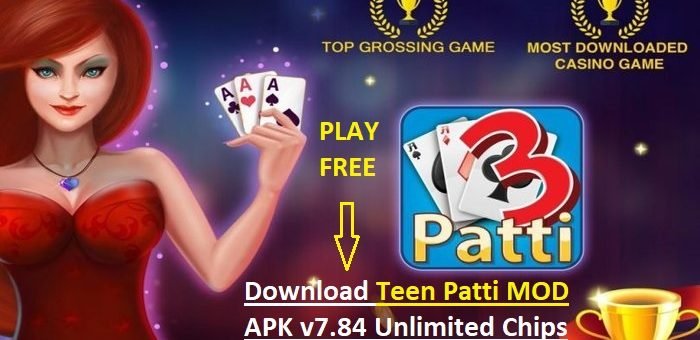 Teen Patti MOD APK v7.84 Unlimited Chips - Featured Image
